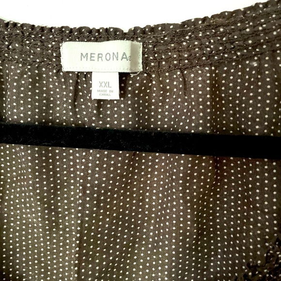 Merona polka dot top - Picture 2 of 3